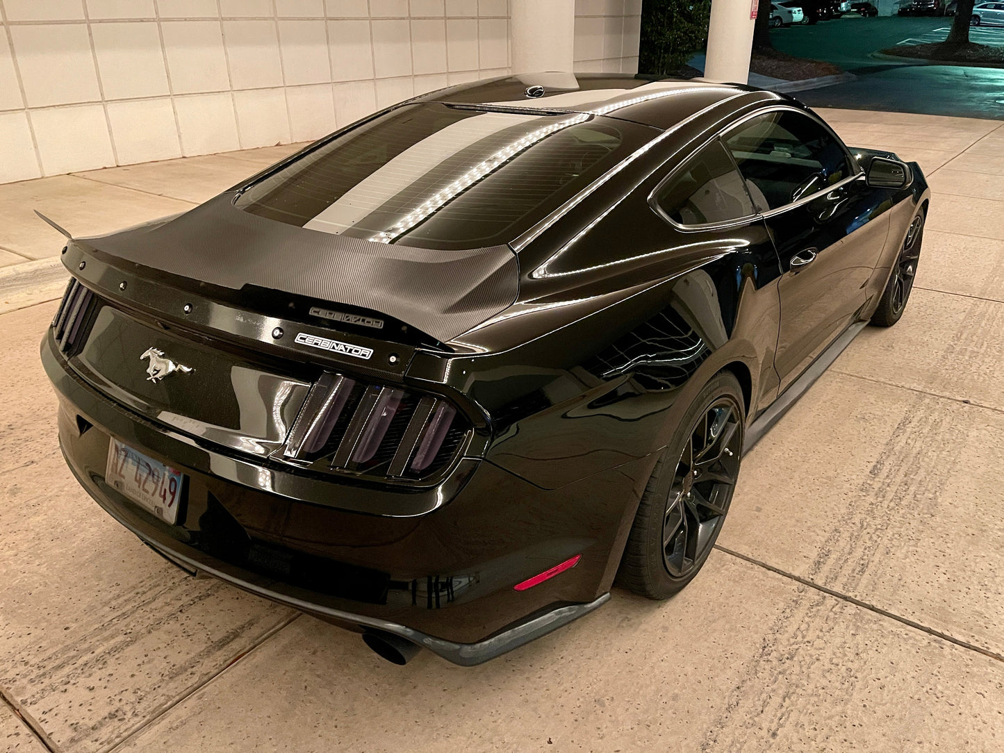 2015-2023 S550 Mustang Rear Spoiler (Beadless Version)