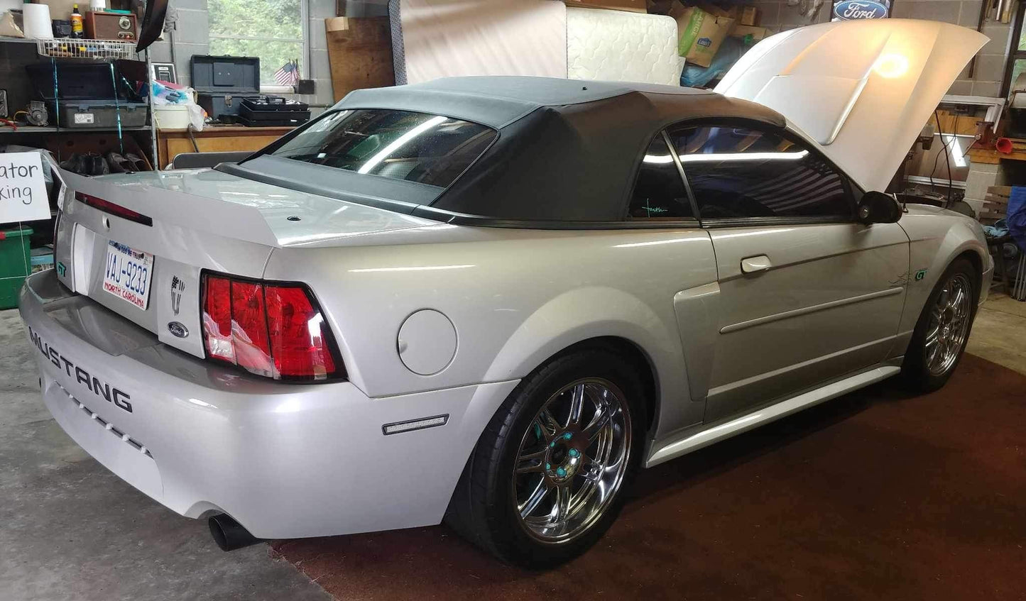 1999-2004 Mustang Ducktail Spoiler (Beadless Version)