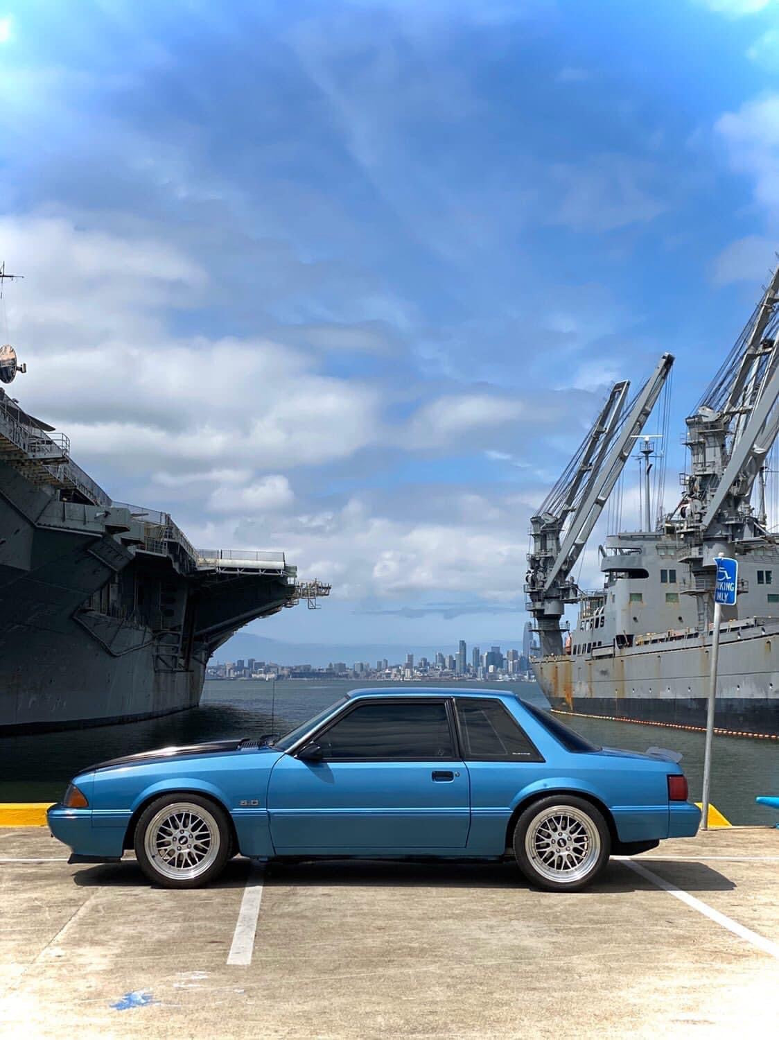 79-93 Mustang Coupe/Convertible Center Cut Ducktail Spoiler (Welded Version)