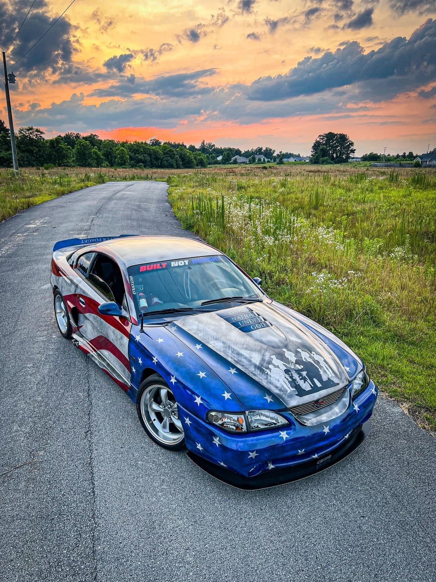 1994-1998 SN95 Mustang Rear Spoiler (Beadless Version)