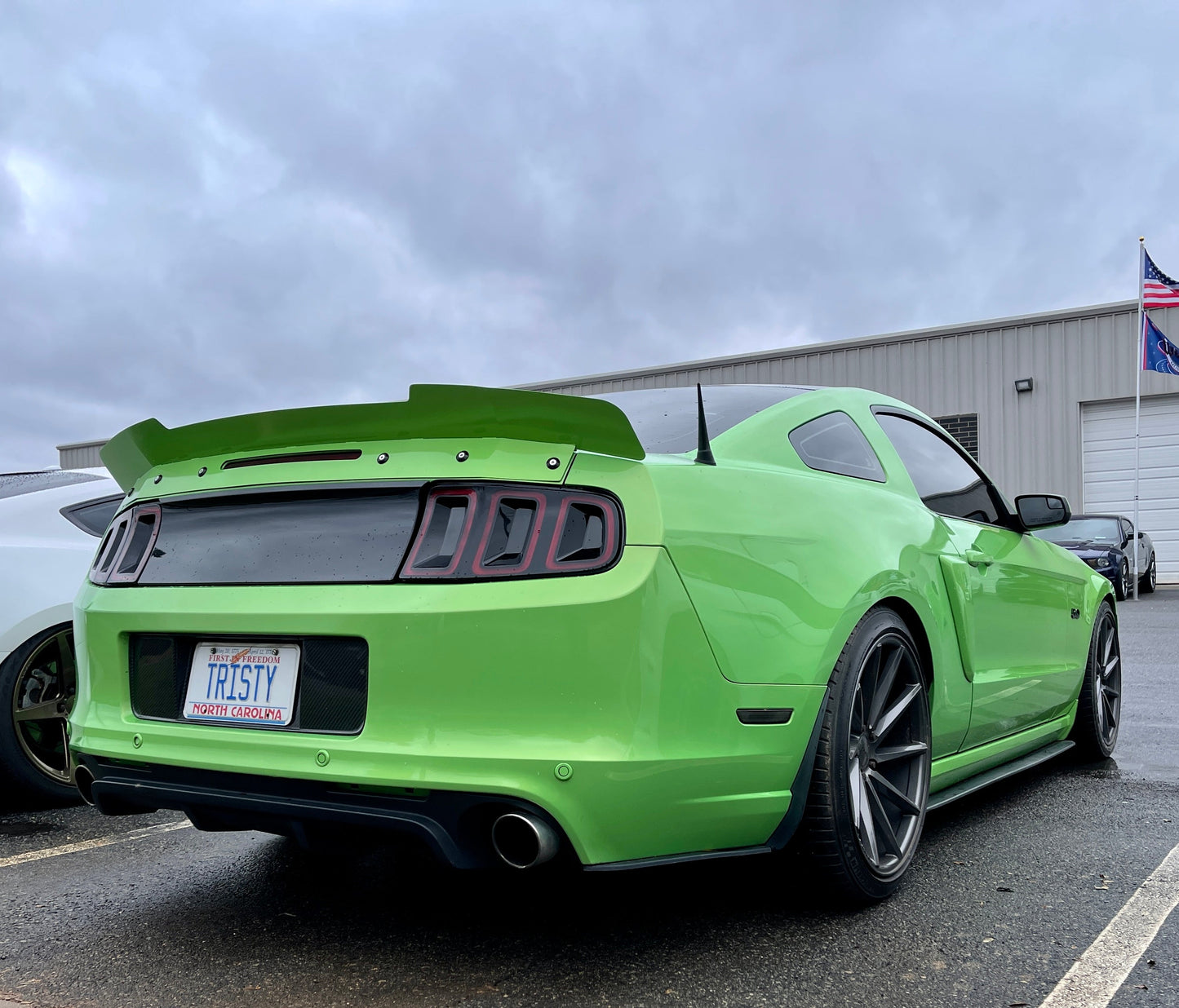 2010-2014 S197 Mustang Rear Ducktail Spoiler (Welded Version)