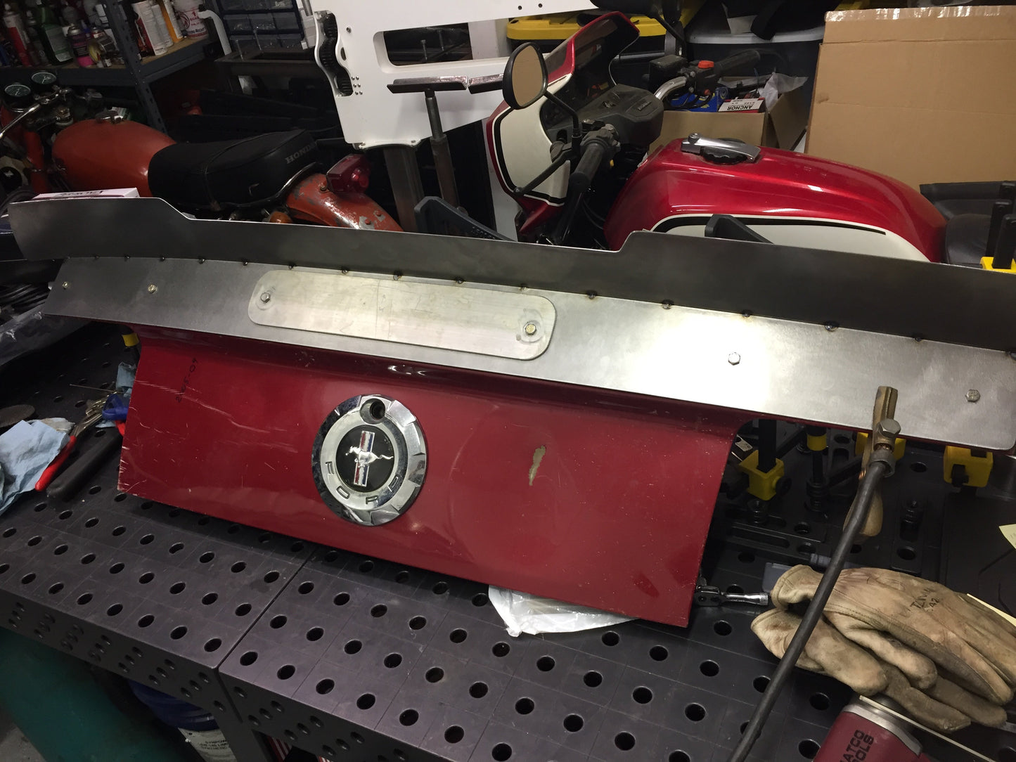 2005-2009 S197 Mustang Rear Ducktail Spoiler (Beadless Version)