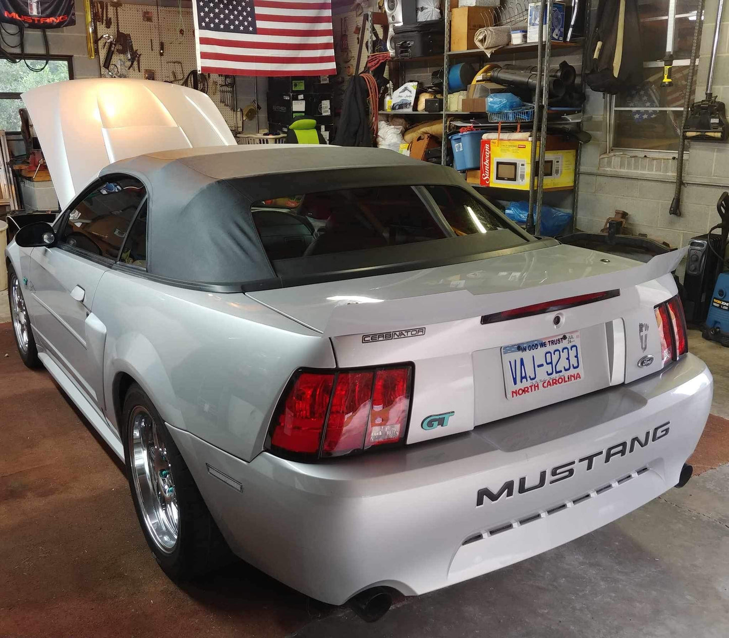 1999-2004 Mustang Ducktail Spoiler (Beadless Version)