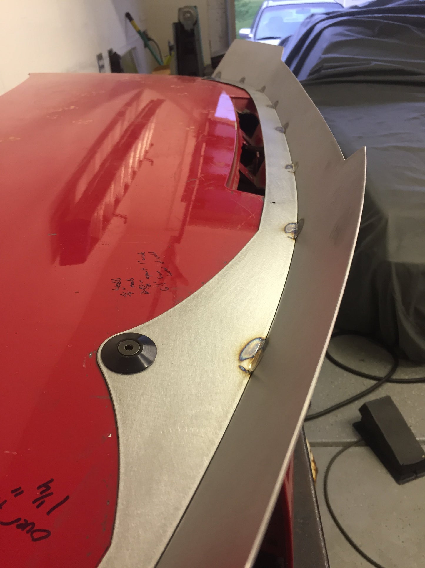 1999-2004 Mustang Ducktail Spoiler (Welded Version)