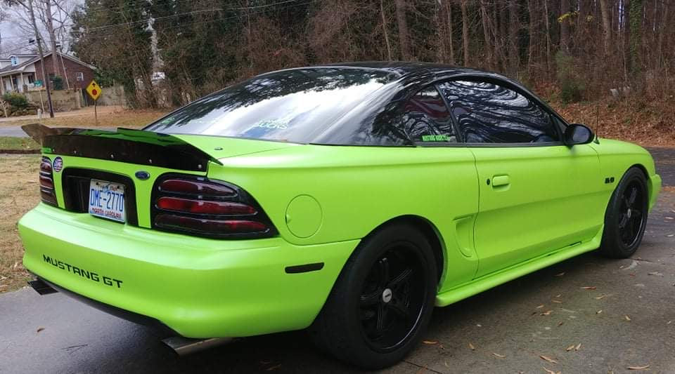 1994-1998 SN95 Mustang Rear Spoiler (Beadless Version)