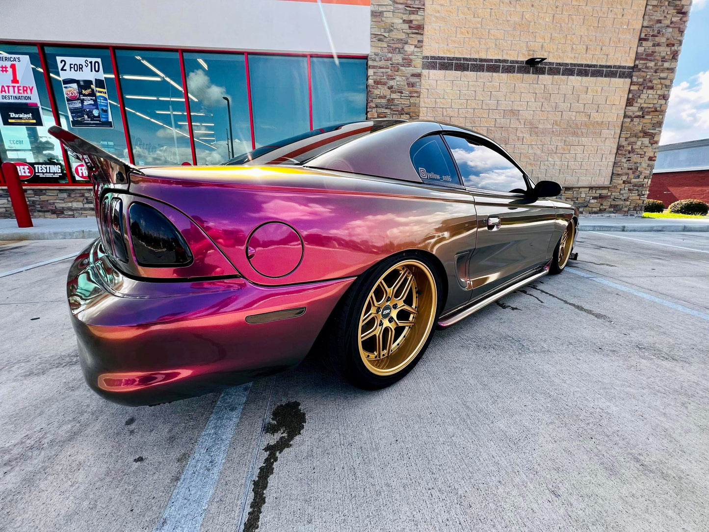 1994-1998 SN95 Mustang Rear Spoiler (Beadless Version)