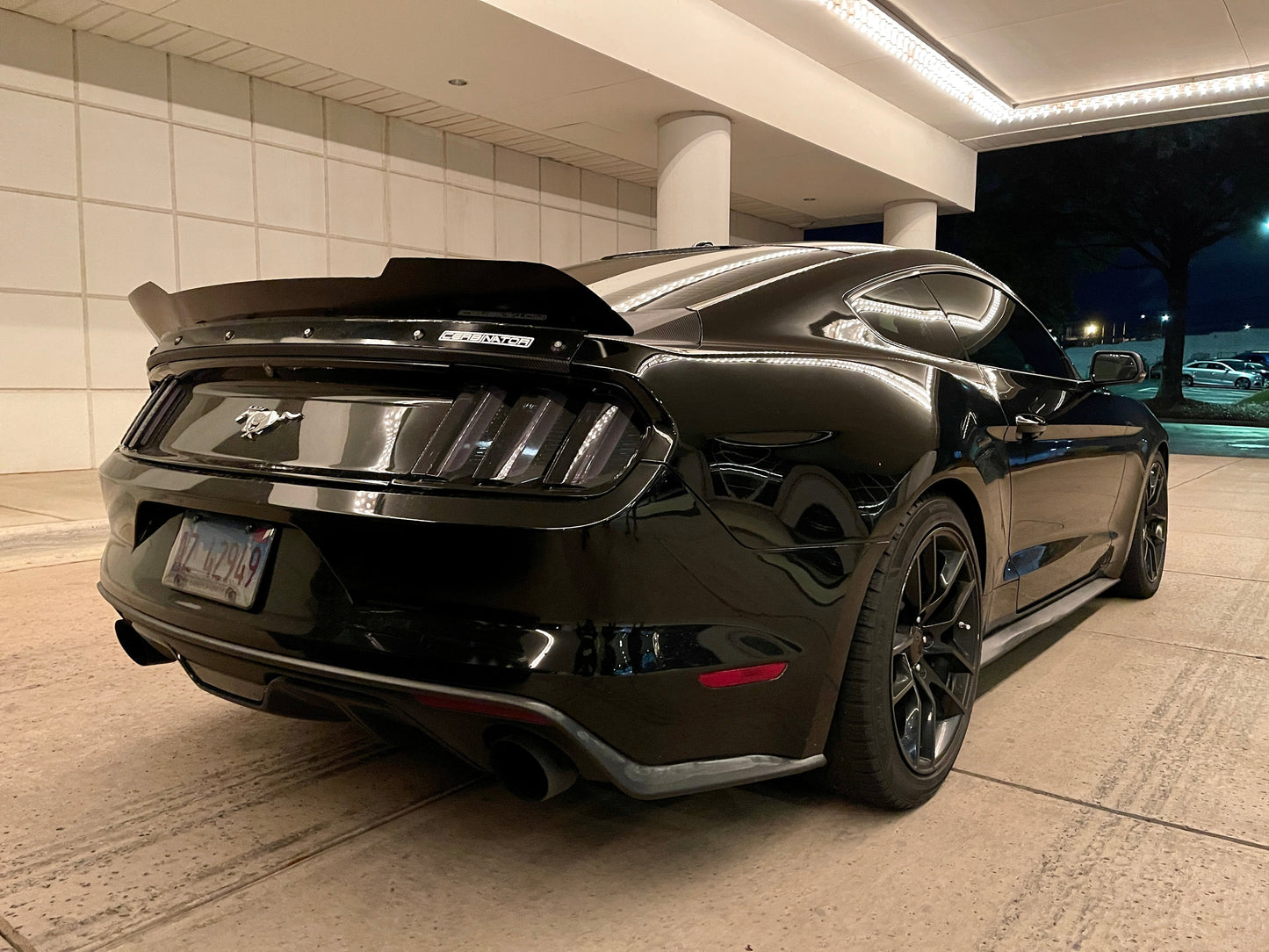 2015-2023 S550 Mustang Rear Spoiler (Beadless Version)