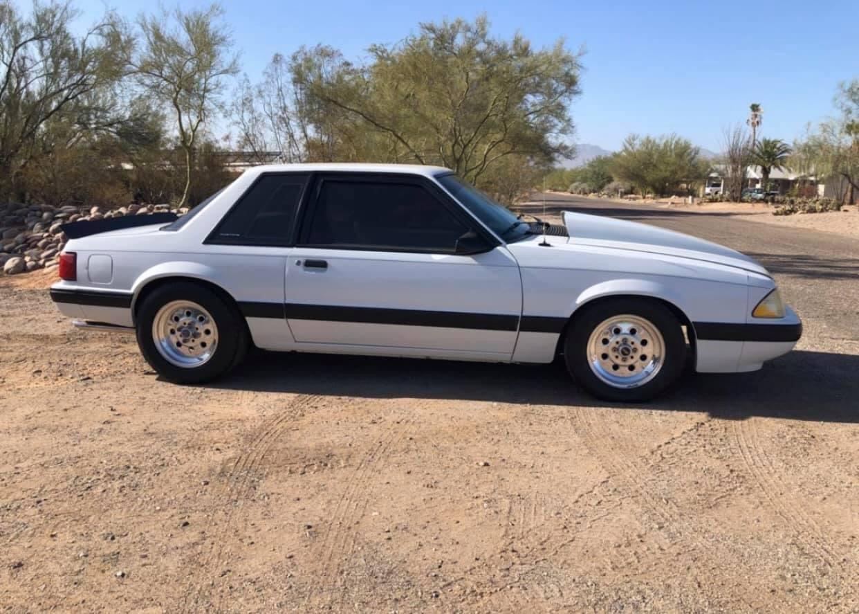 79-93 Mustang Coupe/Convertible Center Cut Ducktail Spoiler (Beadless Version)