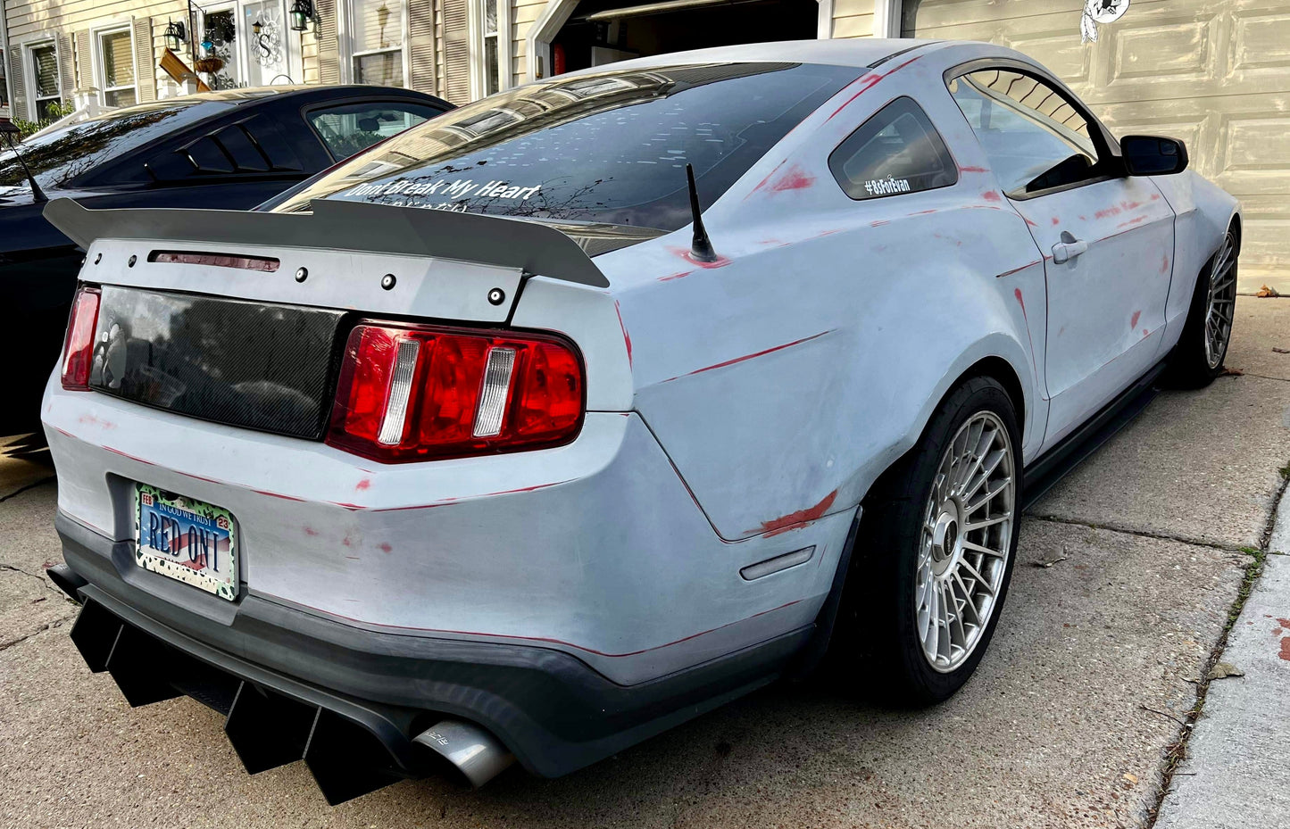2010-2014 S197 Mustang Rear Ducktail Spoiler (Beadless Version)