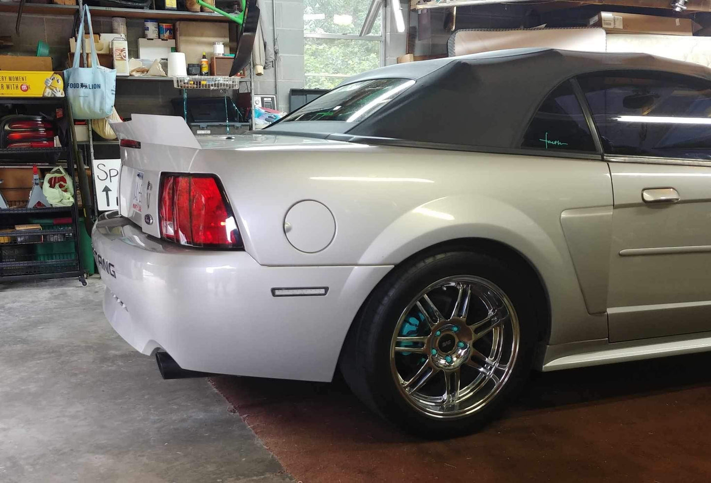 1999-2004 Mustang Ducktail Spoiler (Beadless Version)