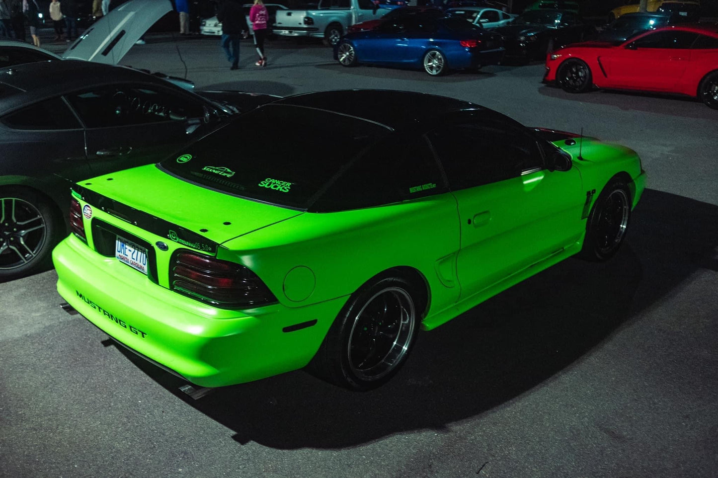 1994-1998 SN95 Mustang Rear Spoiler (Beadless Version)