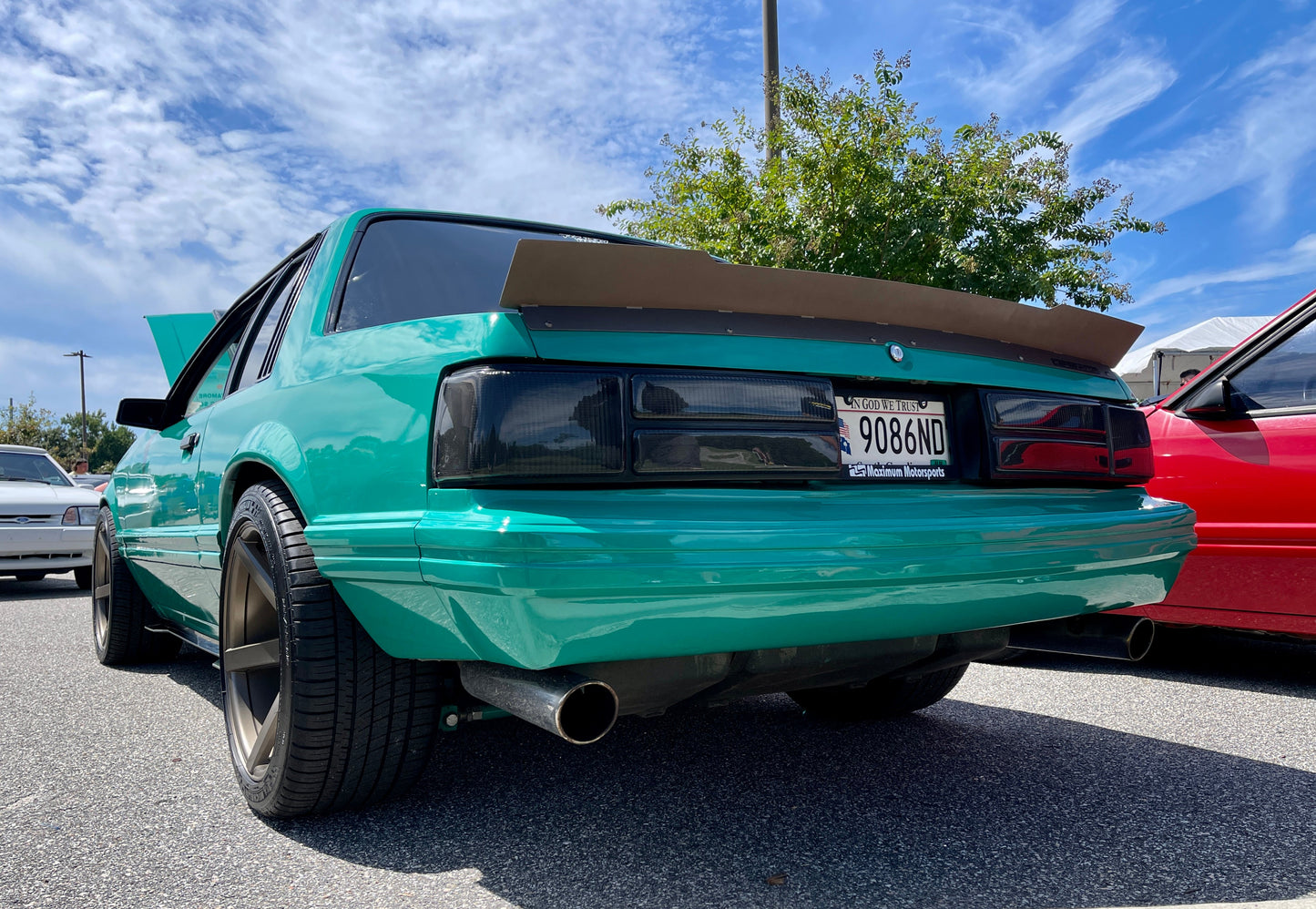 79-93 Mustang Coupe/Convertible Center Cut Ducktail Spoiler (Welded Version)