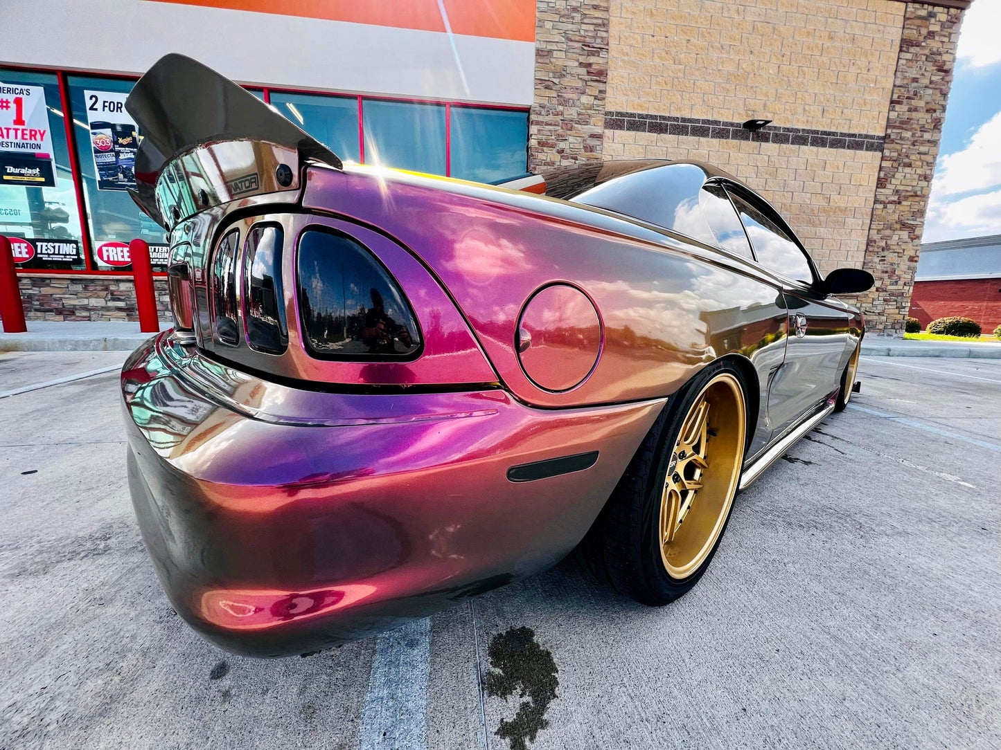 1994-1998 SN95 Mustang Rear Spoiler (Beadless Version)