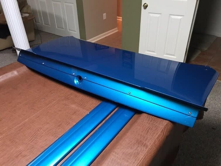 79-93 Mustang Coupe/Convertible Center Cut Ducktail Spoiler (Welded Version)