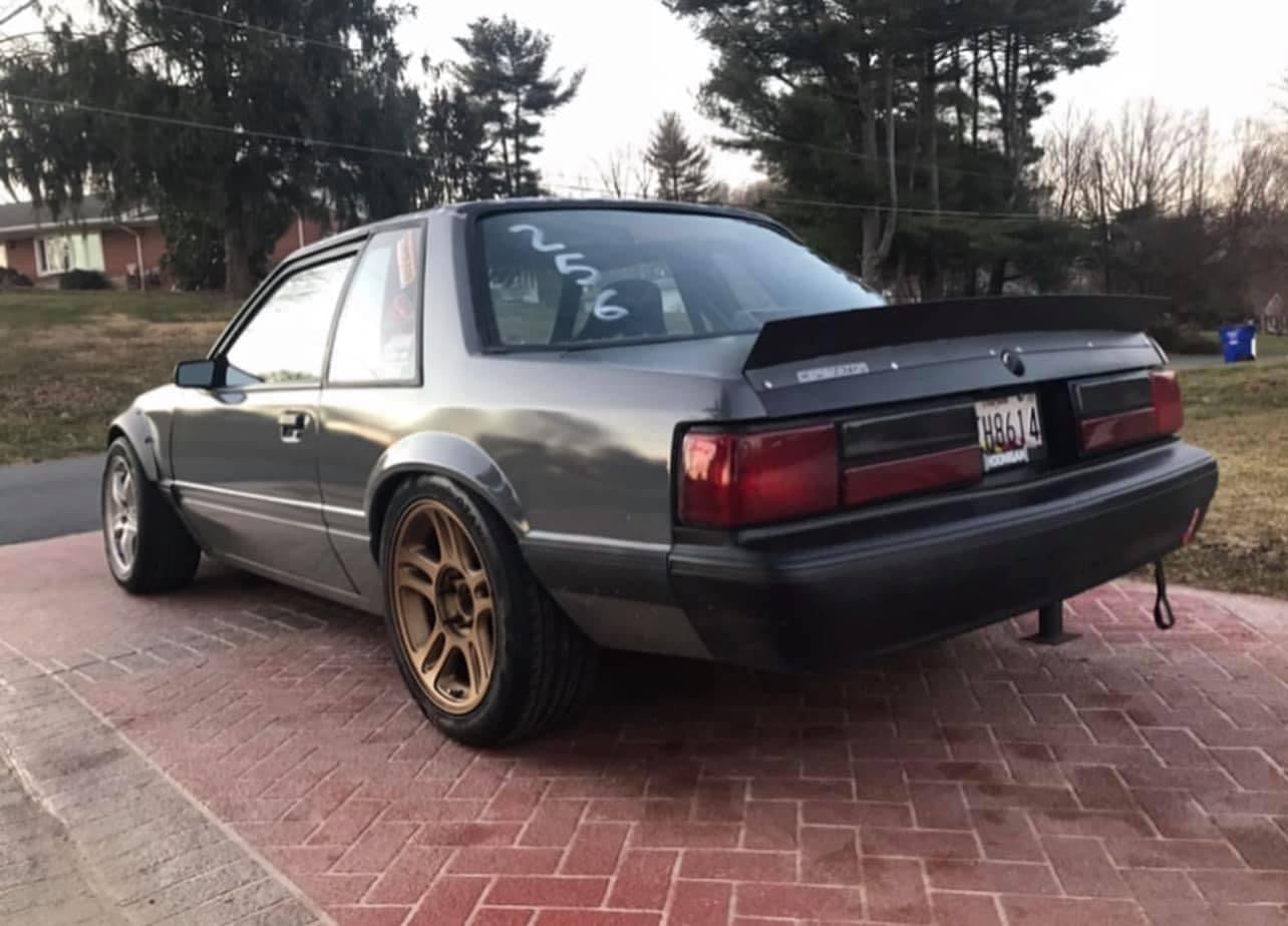 79-93 Mustang Coupe/Convertible Ducktail Spoiler (Welded Version)