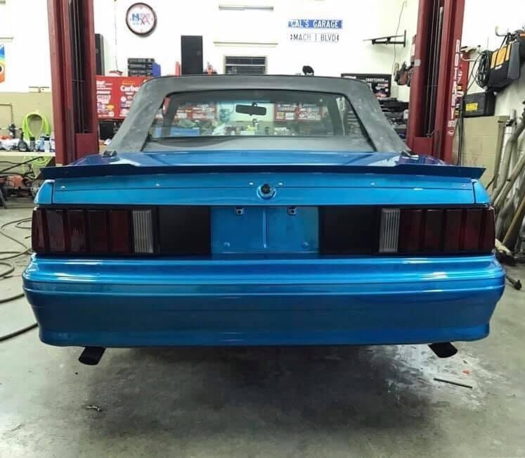 79-93 Mustang Coupe/Convertible Center Cut Ducktail Spoiler (Welded Version)