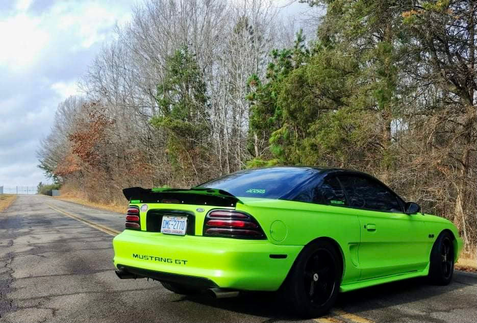 1994-1998 SN95 Mustang Rear Spoiler (Beadless Version)