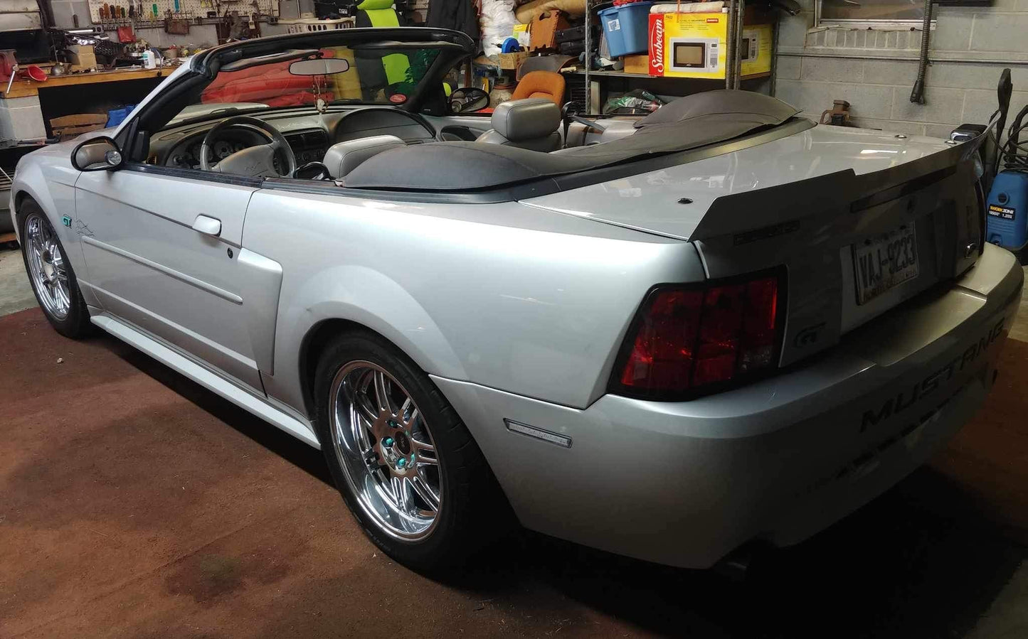 1999-2004 Mustang Ducktail Spoiler (Beadless Version)